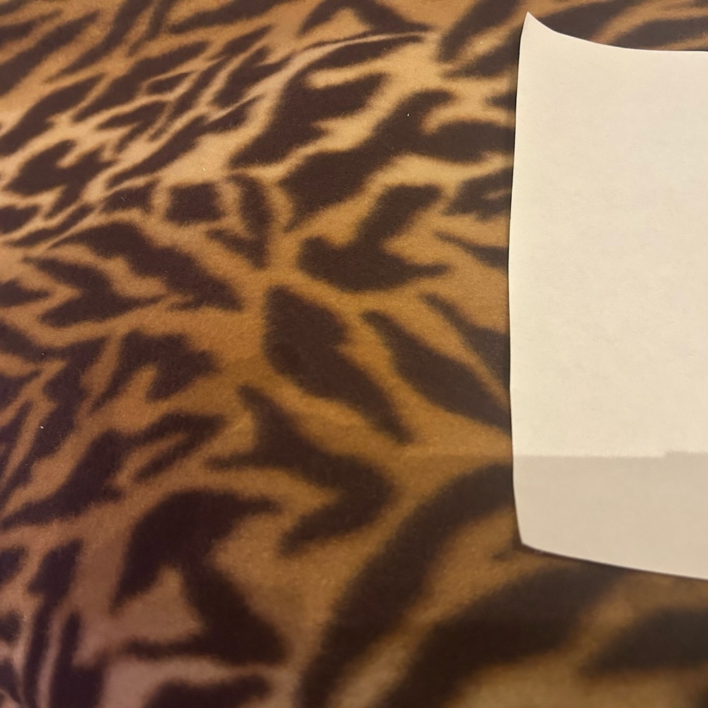 Leopard Print Fabric fleece fabric - Picture 3 of 3